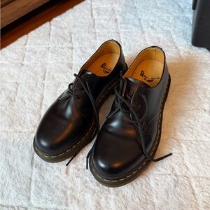 Dr martens Black Leather Shoes